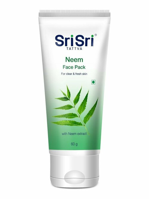 Маска для лица с нимом (Neem Face Pack), 60 г