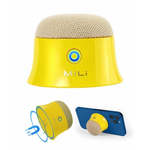Портативная колонка MiLi Mag SoundMate Yellow 1099000₽