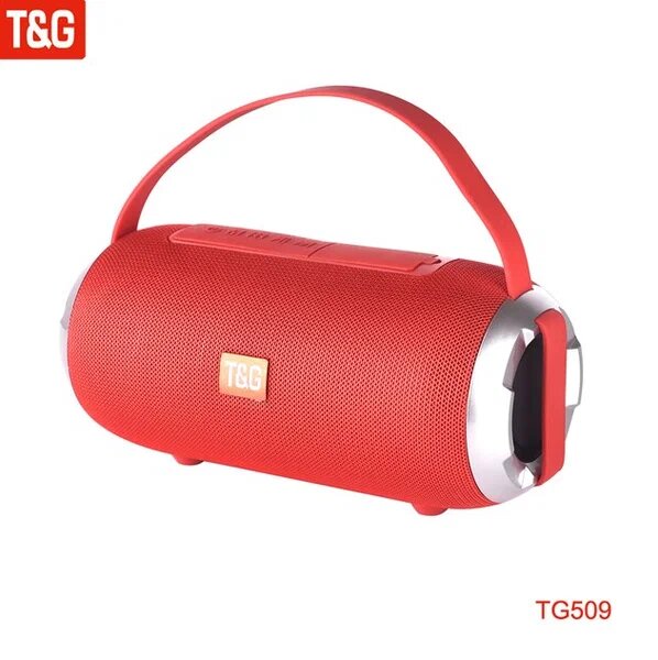 Портативная акустика T&G TG509, 10 Вт, черный