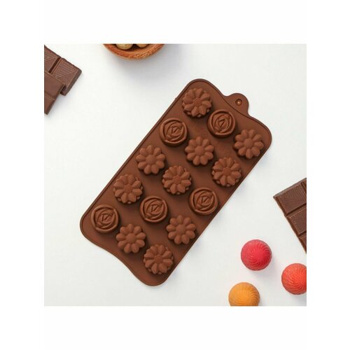 Форма для льда и кондитерских украшений Ассорти 423₽