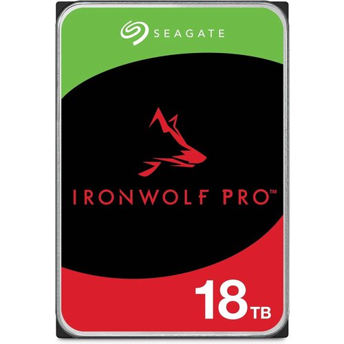 SEAGATE Жесткий диск Seagate SATA-III 18TB ST18000NT001 NAS Ironwolf Pro 512E (7200rpm) 256Mb 3.5" ST18000NT001