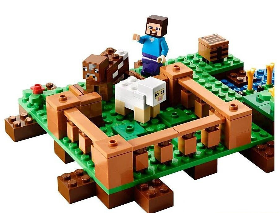 Конструткор Майнкрафт Minecraft My World 10175 Ферма / совместим с лего / детский — фото 1