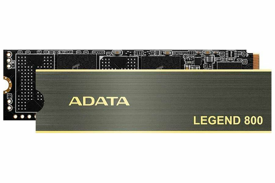 SSD накопитель Adata M.2 LEGEND 800 1000 Гб PCIe 4.0 (ALEG-800-1000GCS)