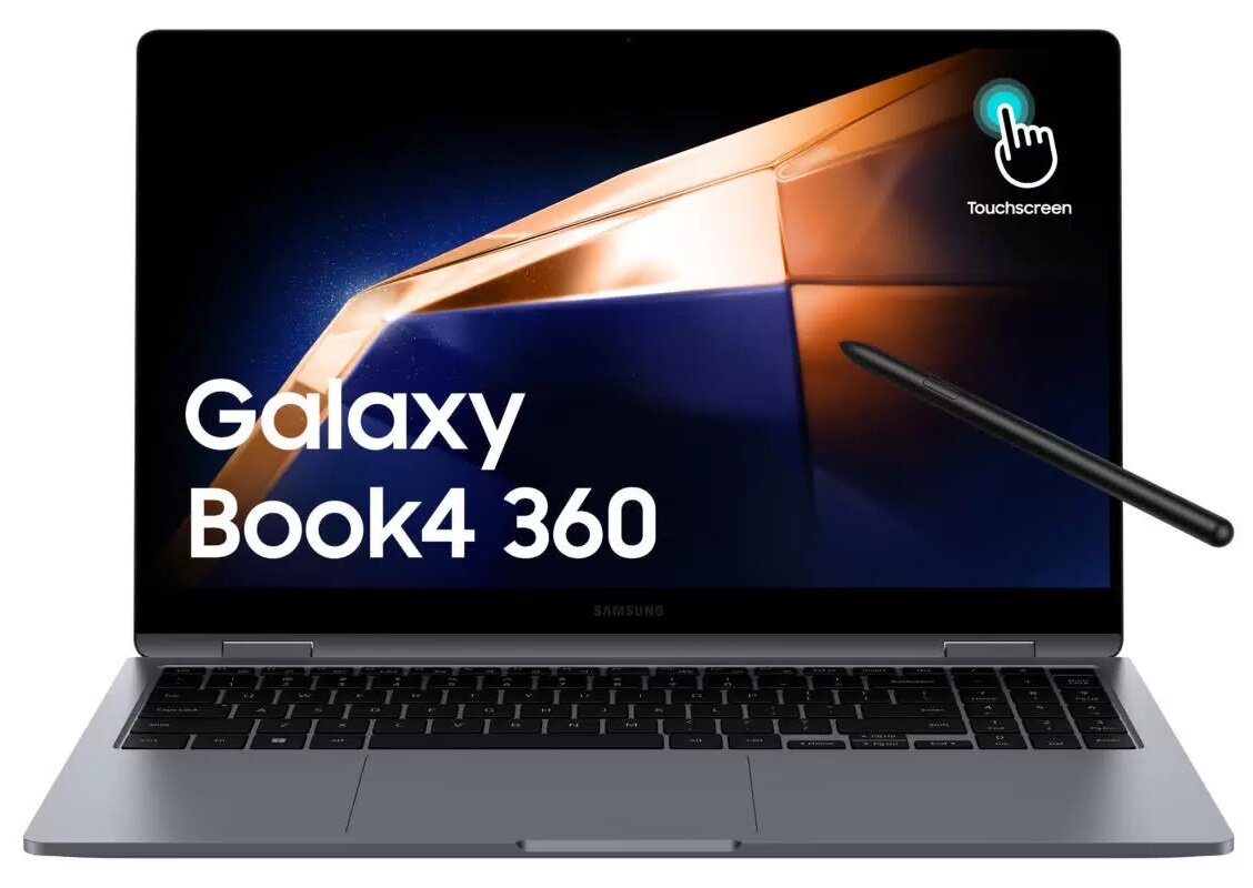 Ноутбук Samsung Galaxy Book 4 NP750 NP750XGK-KG3IN (Core i7 1200 MHz (150U)/16384Mb/512 Gb SSD/15.6"/1920x1080/Win 11 Home)