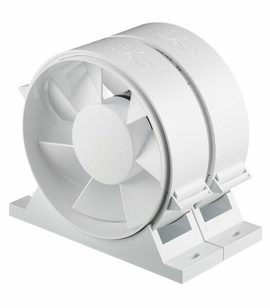 Вентилятор канальный осевой DiCiTi Pro 5 d125 мм белый