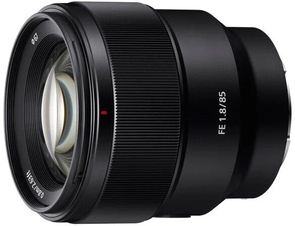 Объектив SONY SEL 85 MM F1.8 (SEL85F18), чёрный