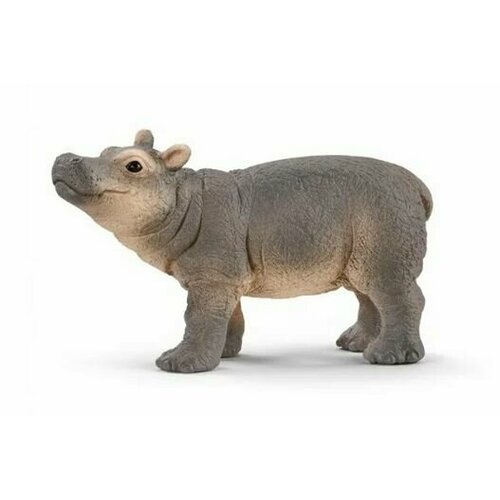 Фигурка Бегемот детеныш 14831 Schleich фигурка schleich орангутан детеныш 14776 5 5 см