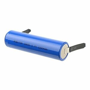 Аккумулятор литиевый 3,7В 2200mAh Li-Ion 18650 лепестки Robiton