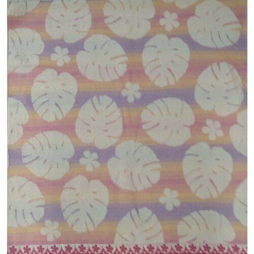 Полотенце махровое 65*135 (розовое)