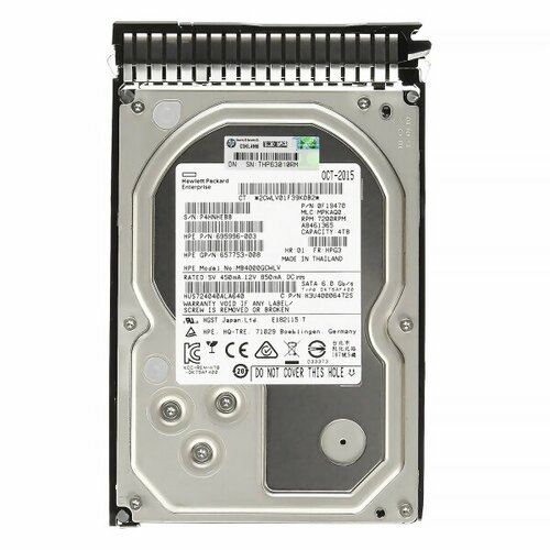 Жесткий диск HP 0F19470 4Tb 7200 SATAIII 35 HDD 29690₽