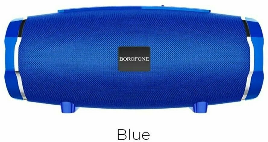 Беспроводная портативная колонка Borofone BR3 Rich sound, цвет: синий
