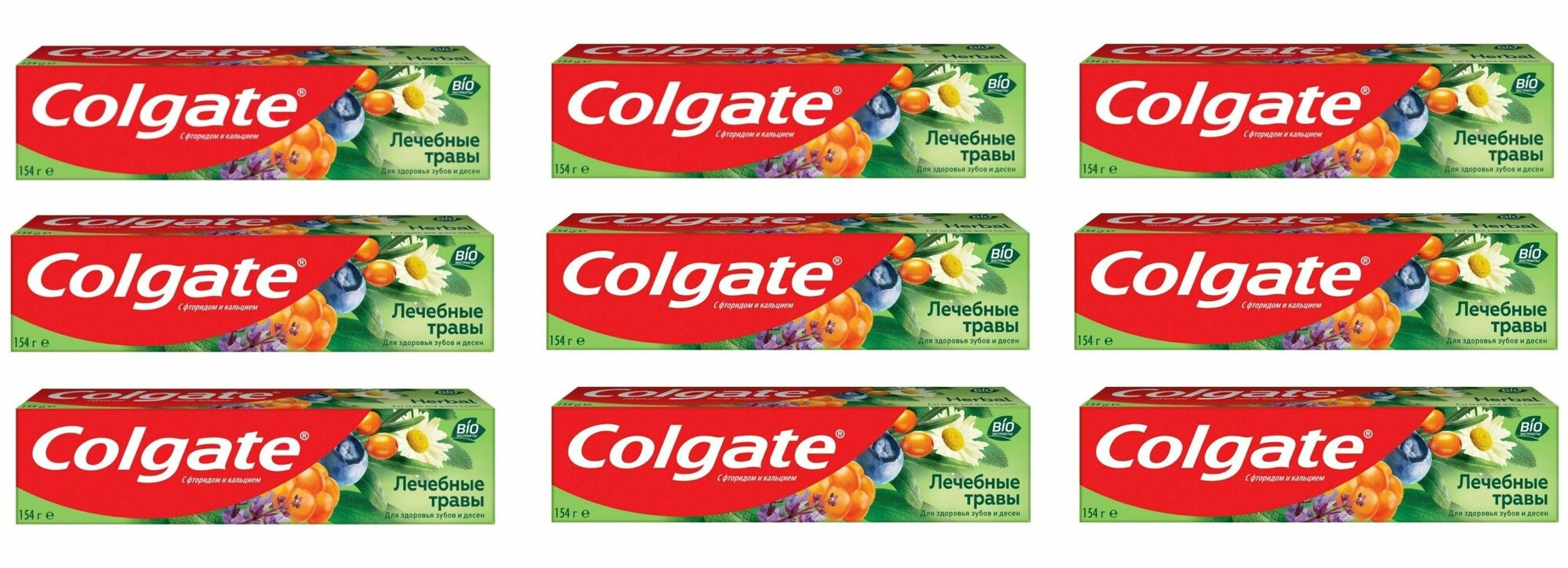 Colgate Зубная паста Лечебные Травы, 100 мл, 9 шт