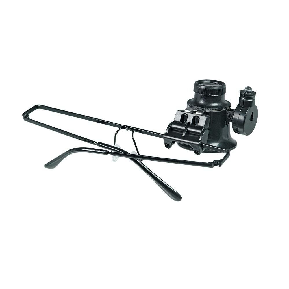 Лупа-очки Veber Jewel Vizor R1, светодиодная подсветка, оптическая линза из полимера — фото 1