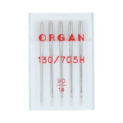 Иглы для швейной машины ORGAN универсальные 5 шт, в пенале 5105090 № 90 (6306558572)