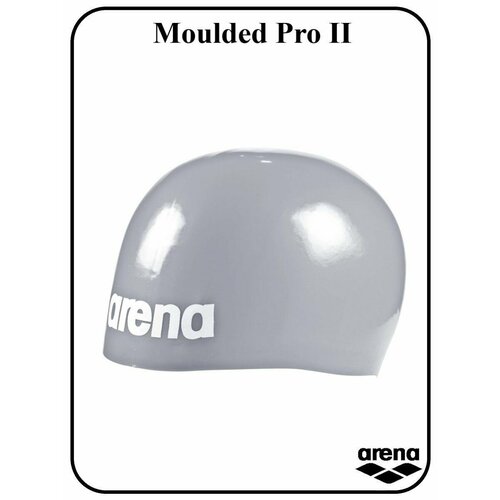 Шапочка для плавания Moulded Pro II шапочка для плавания arena moulded pro ii розовый 001451 901