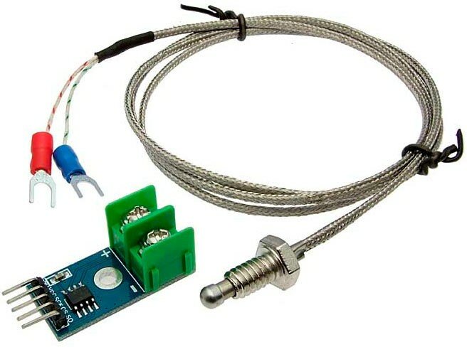 MAX6675 K Module for Thermocouple, Термопара типа К с модулем подключения MAX6675, от 0°C до +1024°C