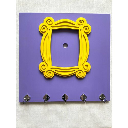 Ключница настенная макет пародия на дверь Моники