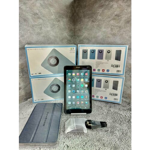 Планшет EGOPAD E7 для работы и игр с чехлом и мышкой 4128GB фиолетовый 659000₽