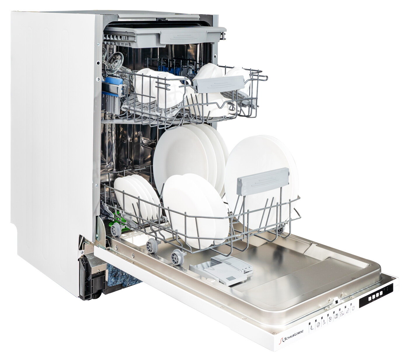 Встраиваемая посудомоечная машина Schaub Lorenz SLG VI4310, 10 комплектов, турбосушка, 8 программ.