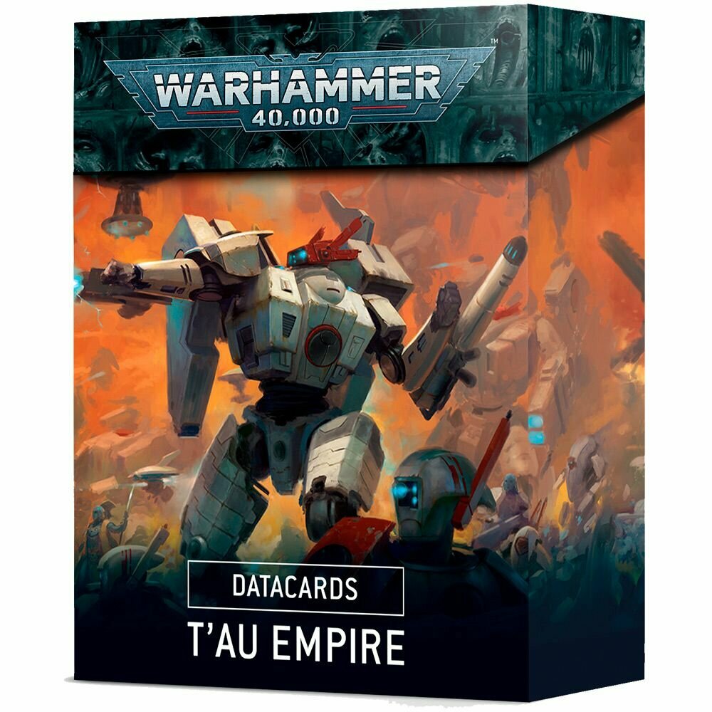 Миниатюры для настольной игры Warhammer 40000: Datacards: Tau Empire