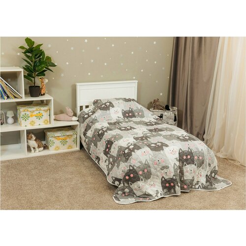 Детское покрывало Sweet Dreams Покрывало Purrfect Pals 80x160 1640₽
