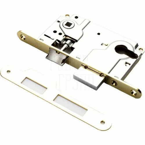 Замок ренц INLBB 8550-21 1 ригель и защелка с подшипниками полированная латунь 862₽