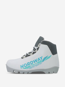 Ботинки для беговых лыж детские Nordway Bliss NNN Белый; RUS: 35, Ориг: 35