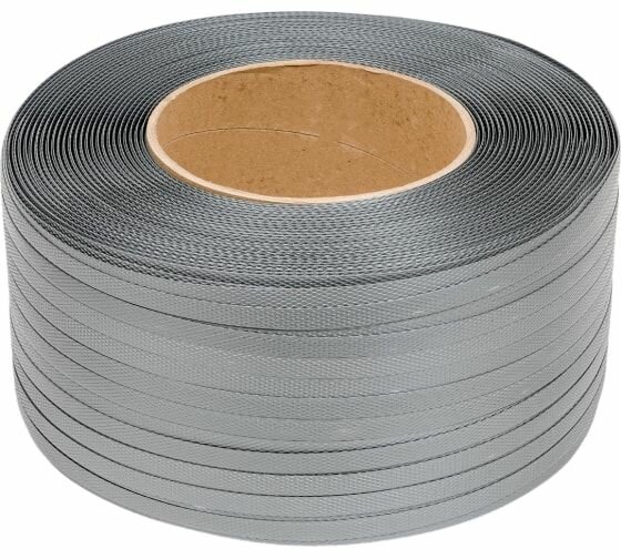 Gigant стреппинг лента ПП, 15x1х1,2км 300кгс, серая GSTG-15-10-12