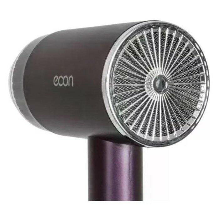 Фен Econ ECO-BH182D, 1800 Вт, 2 скорости, 2 температурных режима, фиолетовый