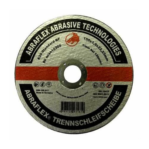 Abraflex УТ0007509 Круг отрезной 150x16x2223 A30 S-BF41 метнерж 113₽