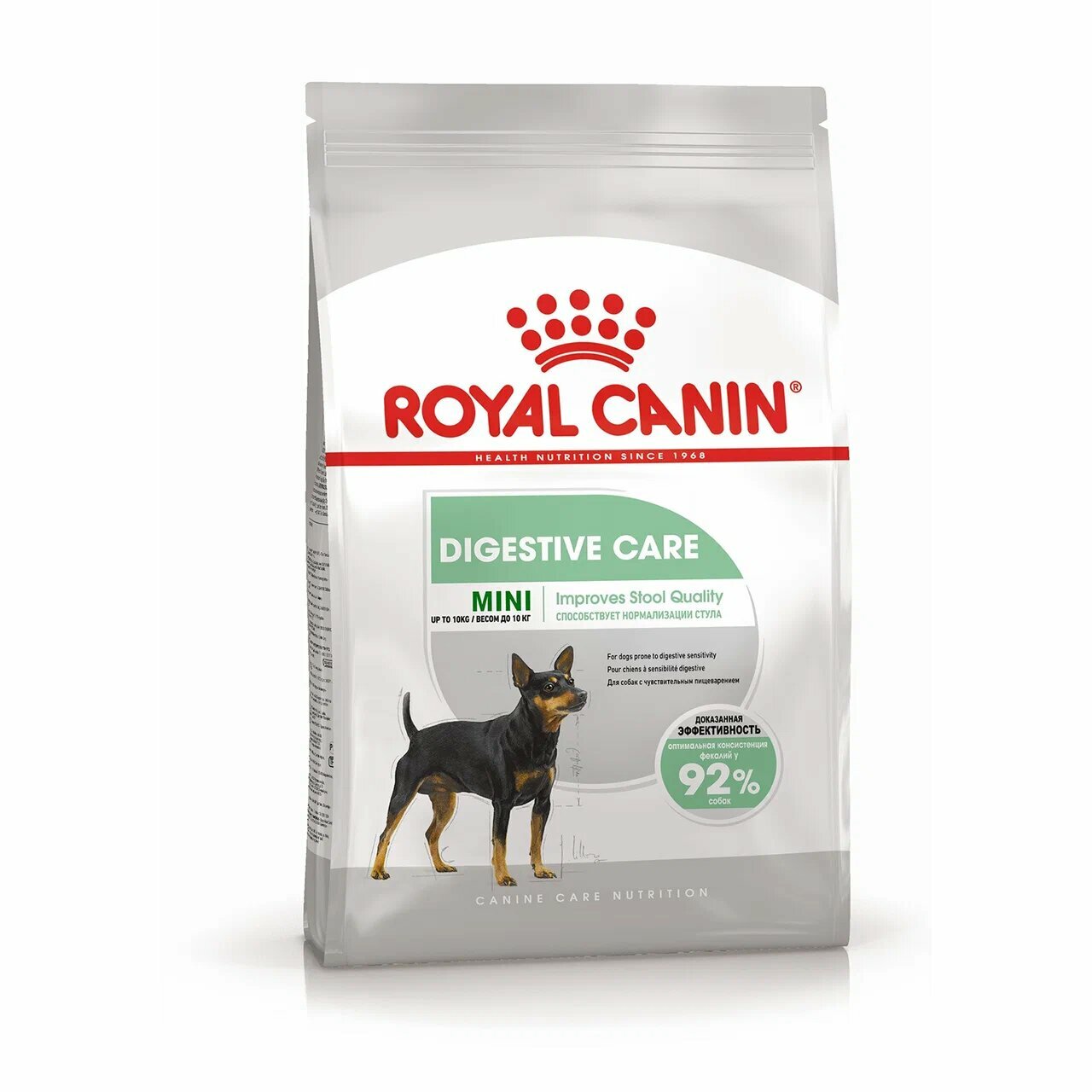 Сухой корм Royal Canin Mini Digestive Care (Мини Дайджестив Кэа) для собак мелких размеров с чувствительным пищеварением от 10 меc. до 12 лет, 1 кг