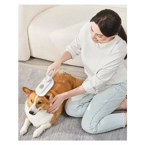 Паровая щетка для собак и кошек, расческа для животных