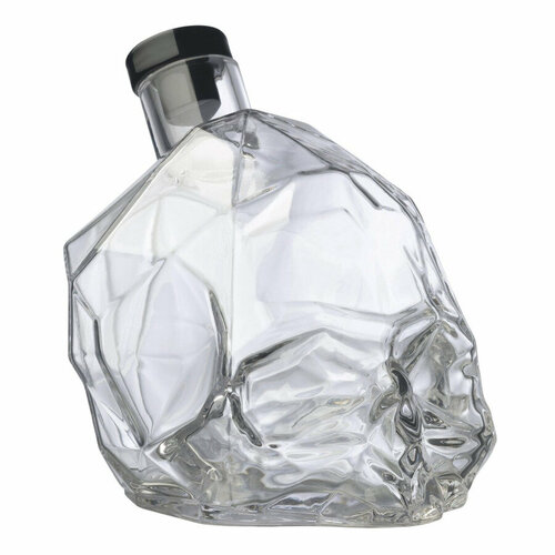Графин для виски Nude Glass Мементо МориЧереп 750 мл, стекло хрустальное