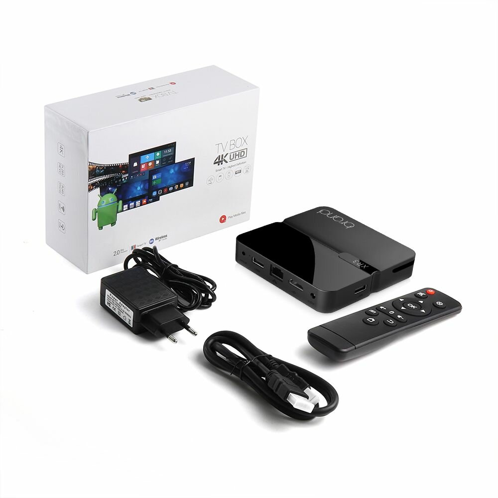 ТВ-приставка Freesun IPTV IM66 (Amlogic S905X3, 2 + 16 ГБ, Wi-Fi, Блютус, USB 3.0, Android OS 9.0)