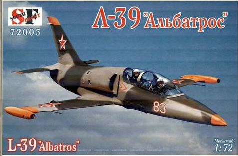Сборная модель самолета L-39 Альбатрос (1/72) South Front SF72003