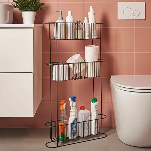 Стеллаж 486х113х845 см цвет черный 5149₽