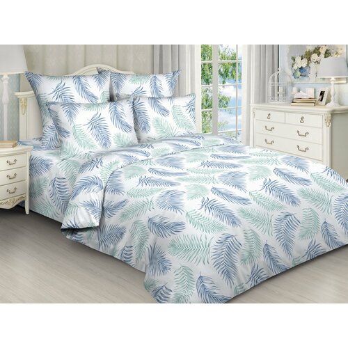 Постельное белье 2,0 сп с Евро простыней бязь. 3004/2