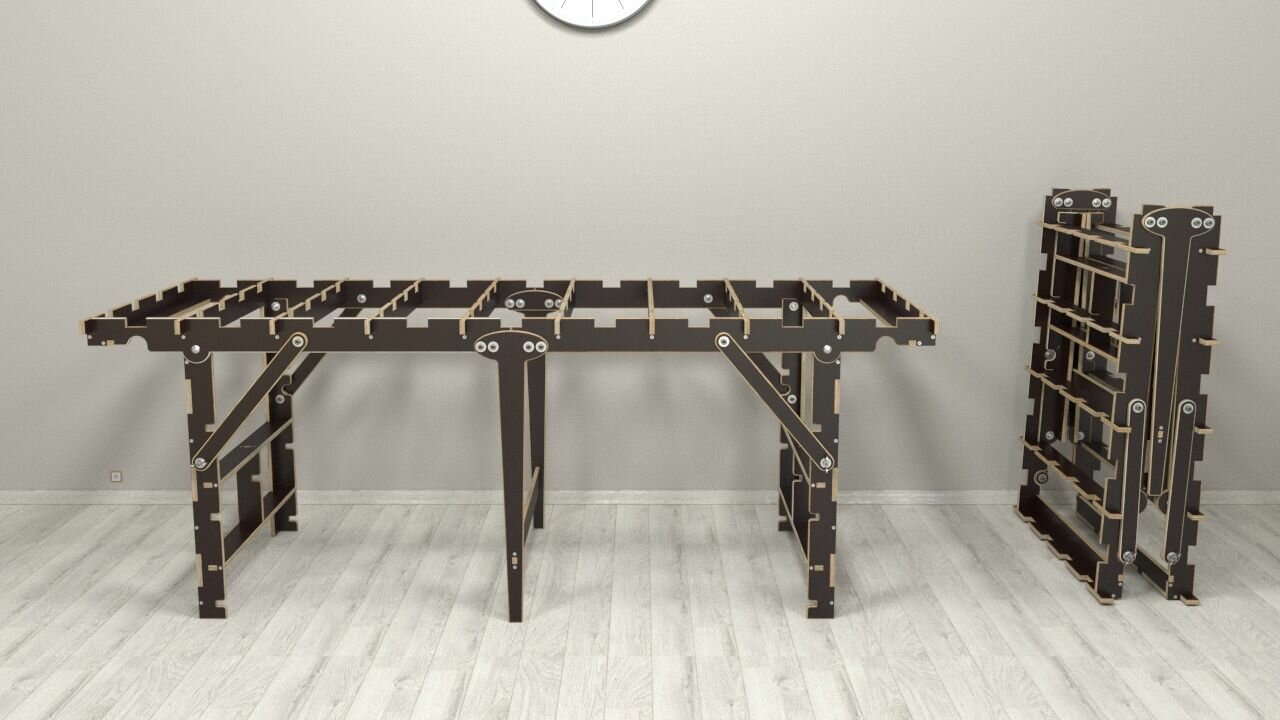 Стол верстак складной .