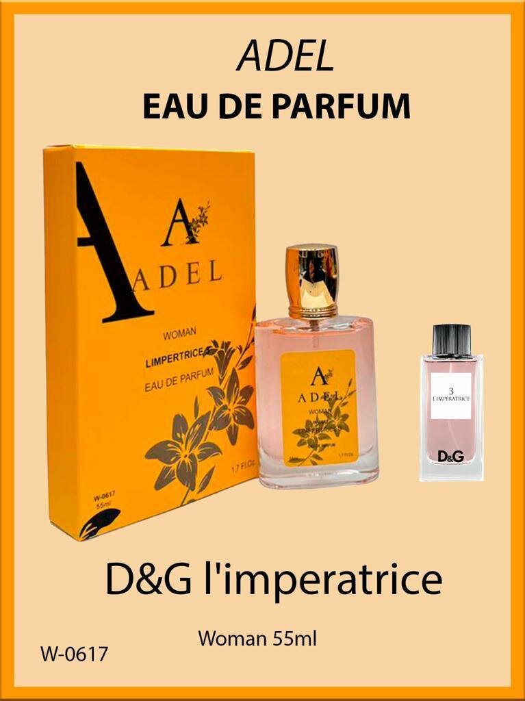 Духи Adel, по мотивам D&G "l'imperatrice", женский, 55мл, 300г