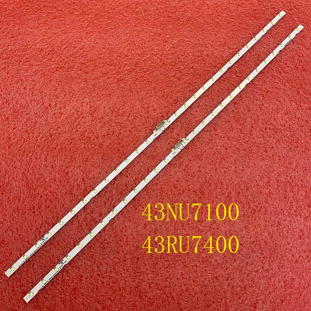 Светодиодная лента для подсветки Samsung 43NU7100 2 шт. 2 PCS For 1 TV