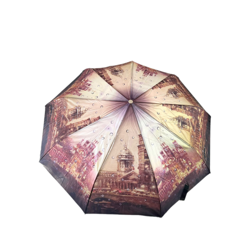 Смарт-зонт , бордовый