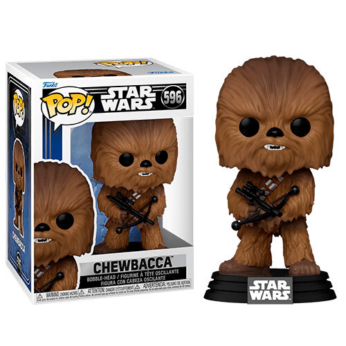 Фигурка Funko POP! Чубакка с энергетическим арбалетом (Chewbacca) #596
