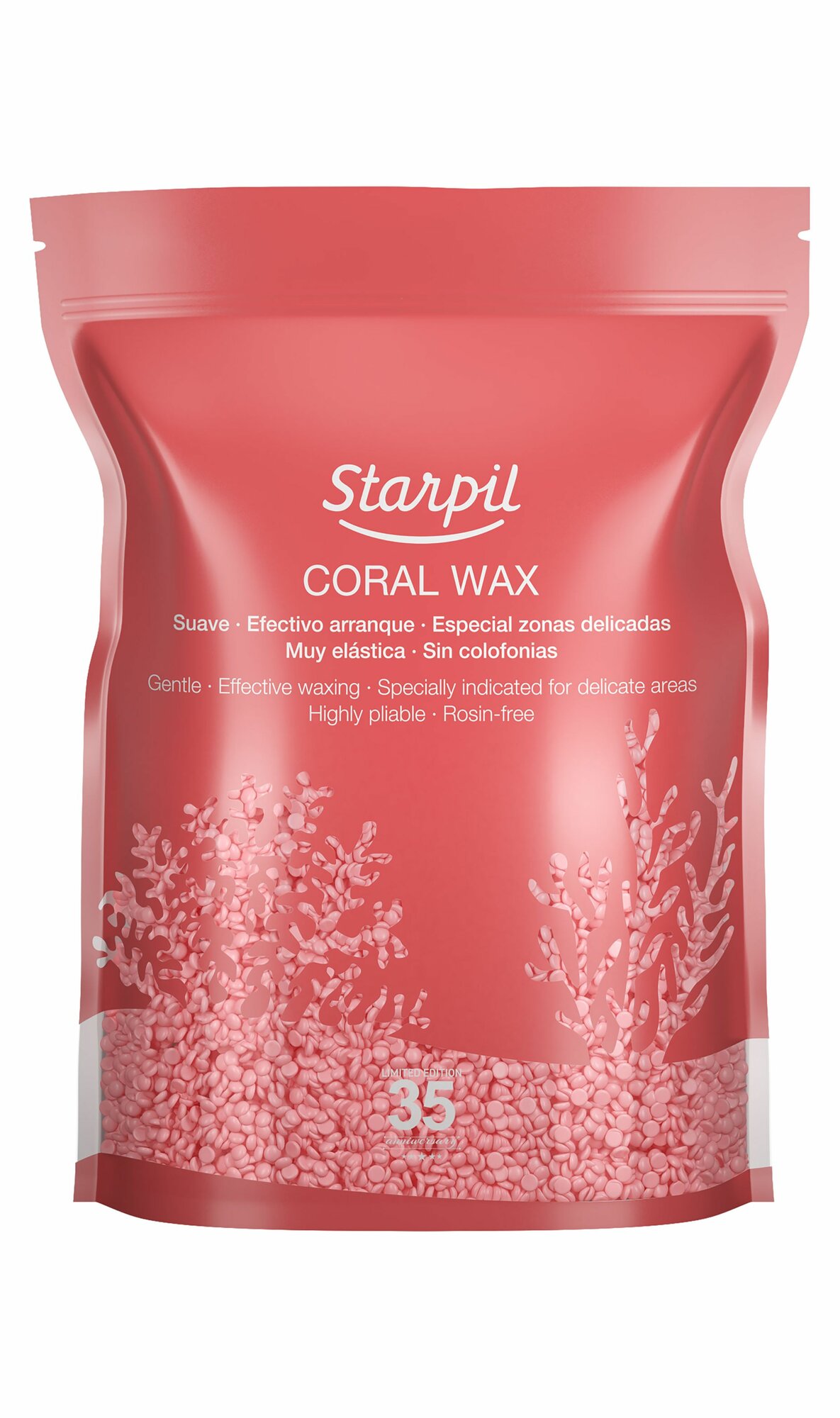 Starpil Coral Высокоэластичный полимерный воск в гранулах