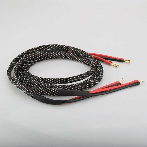 Кабель для динамиков Hi-Fi из меди, бананы, 3m