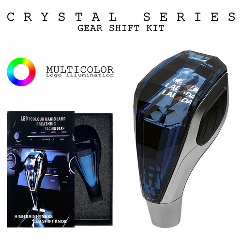 Ручка КПП хрусталь с логотипом Lada и RGB подсветкой 7 разных цветов 2624₽