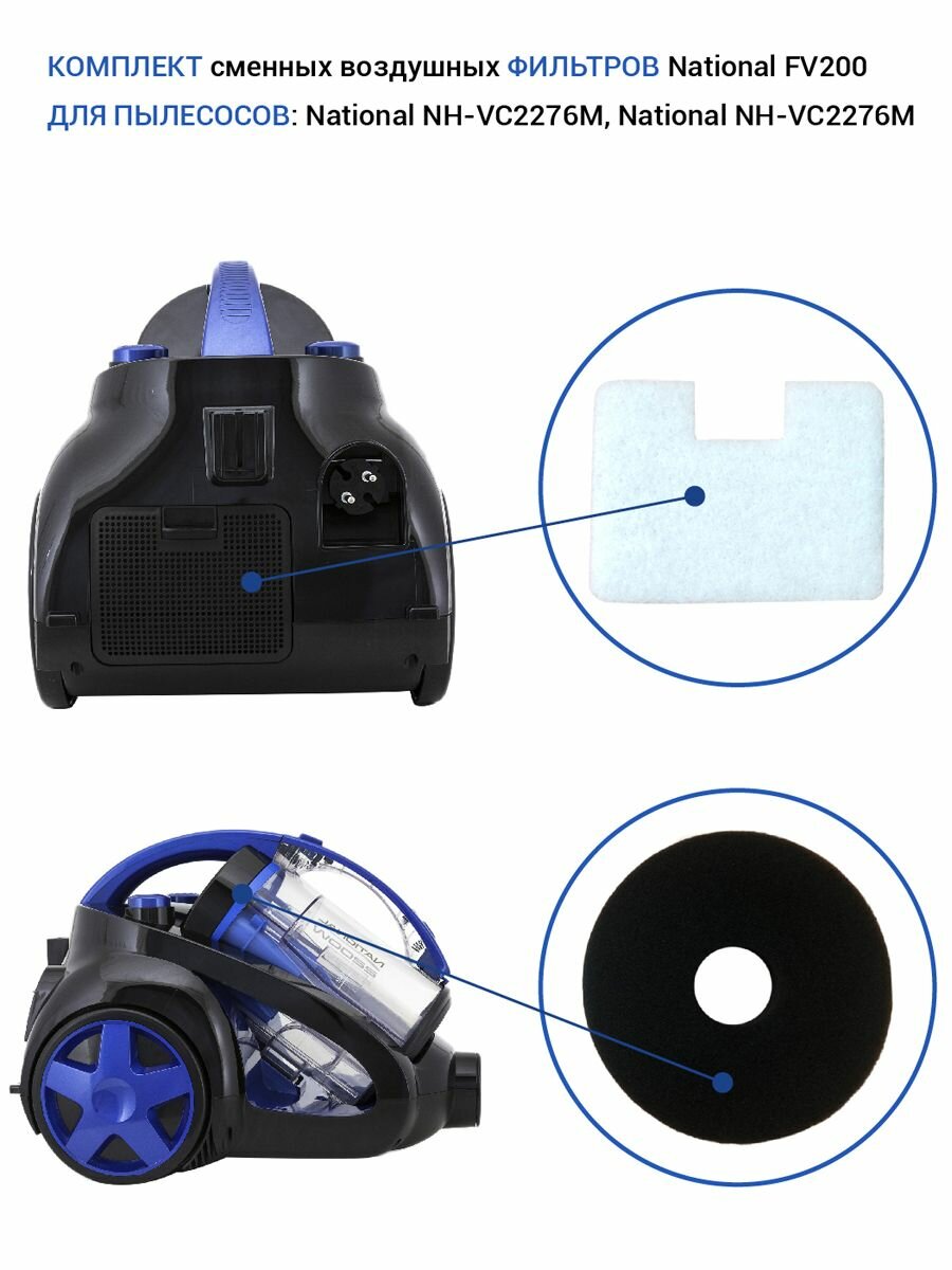 Пылесос National - фото №2