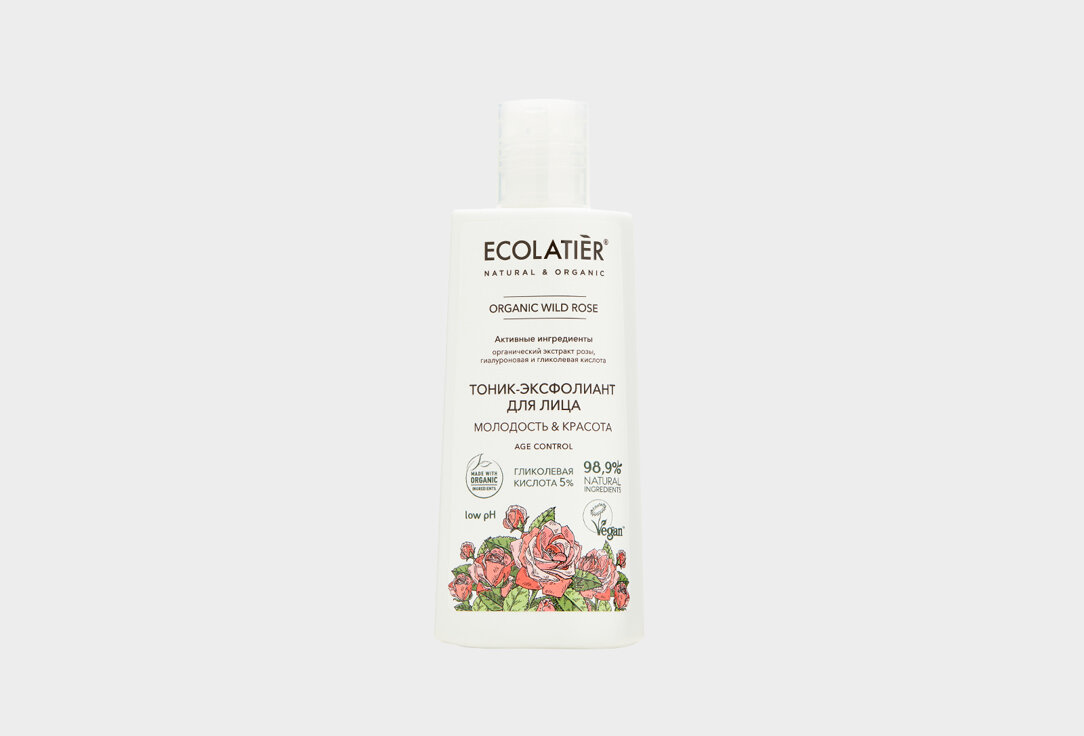 ECOLATIEROrganic WILD ROSE | Тоник для лица