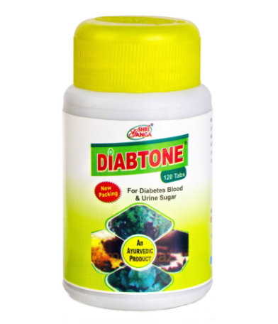 Диабтон Шри Ганга Diabtone Shri Ganga 120 таблеток