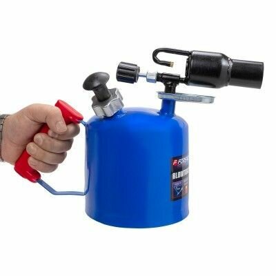 Паяльные Лампы Лампа паяльная бензиновая в комплекте с аксессуарами и ремкомплектом (емкость 2л)