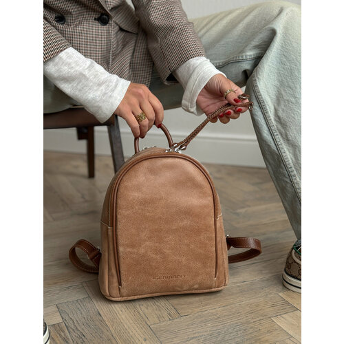 Рюкзак Igermann, фактура зернистая, белый